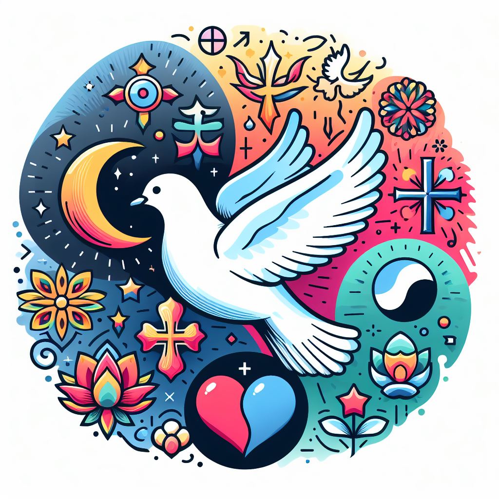 Dove Spiritual Healing Symbol