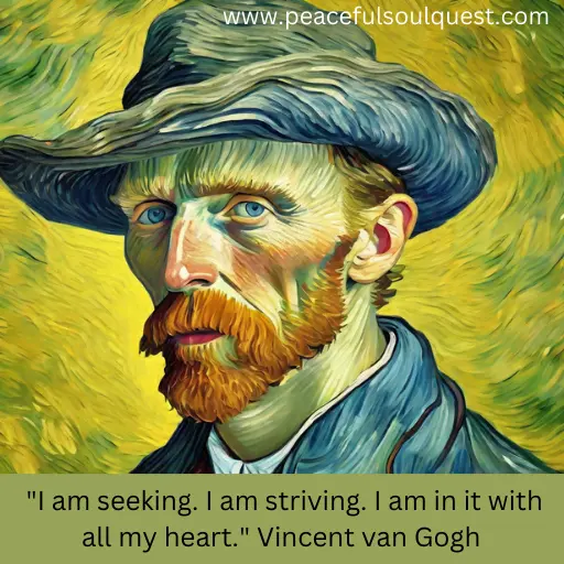 Vincent Van Gogh Shadow Work Quote