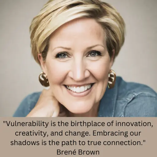 Brene Brown Shadow Work Quote