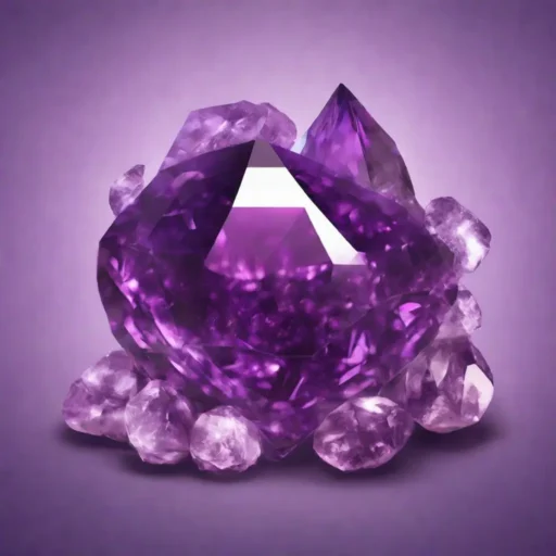 Amethyst Crystal for Crown Chakra healing