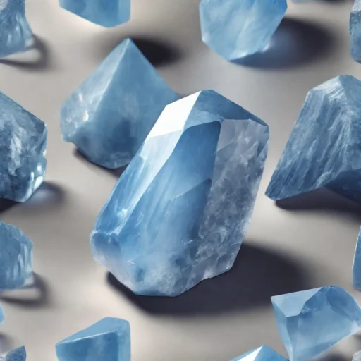 Angelite Crystal for Crown Chakra Healing