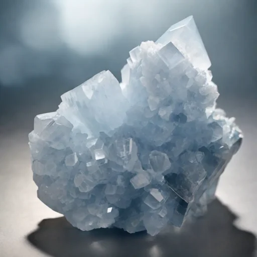 Celestite crystal to unblock Crown Chakra