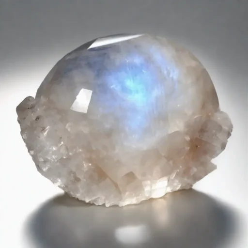 Moonstone Crystal to unblock Crown Chakra 