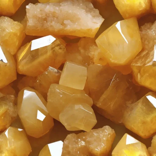 Yellow Calcite Crystal