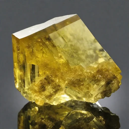 Yellow Tourmaline Solar Plexus Chakra Crystal