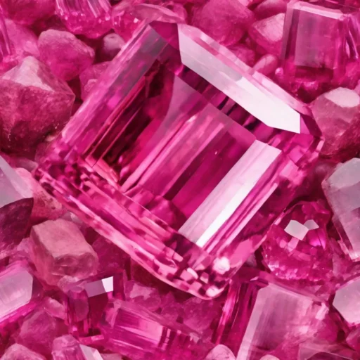 Pink Tourmaline Crystal