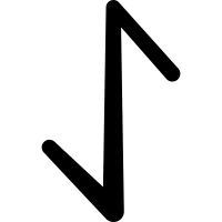 Eiwaz Rune Duality Symbol