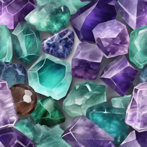 Fluorite Stone for Crown Chakra healing