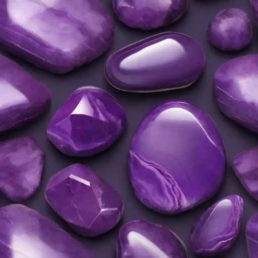 Sugilite stone for Crown Chakra healing