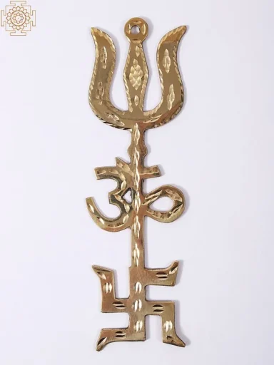 Tri Shakti Female Strength Symbol