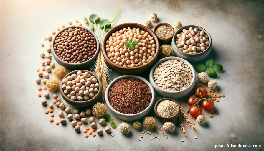 Legumes Whole Grains for mindful eating