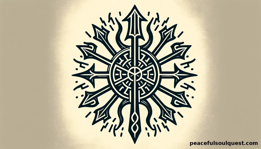 Helm of Awe Protective Symbol