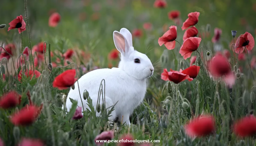 rabbit symbol of Fertility and abundance