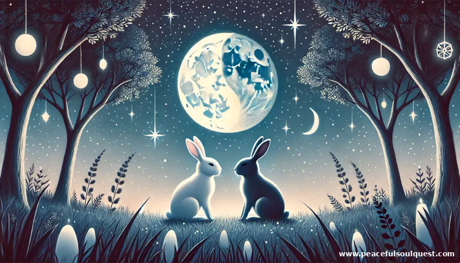 Seeing two rabbits in dreams