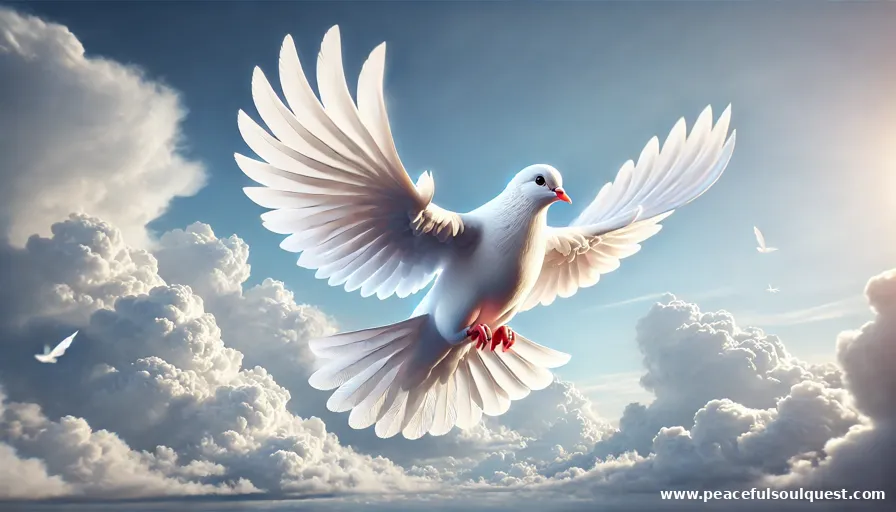 Dove symbol of inner beauty