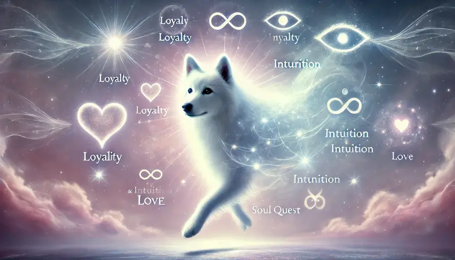Dog symbol of loyalty, love